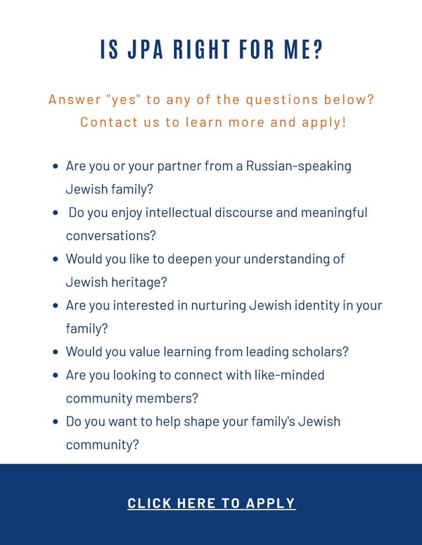 JPA Bergen County: Jewish Learning for Russian-Speaking Parents - Page 4